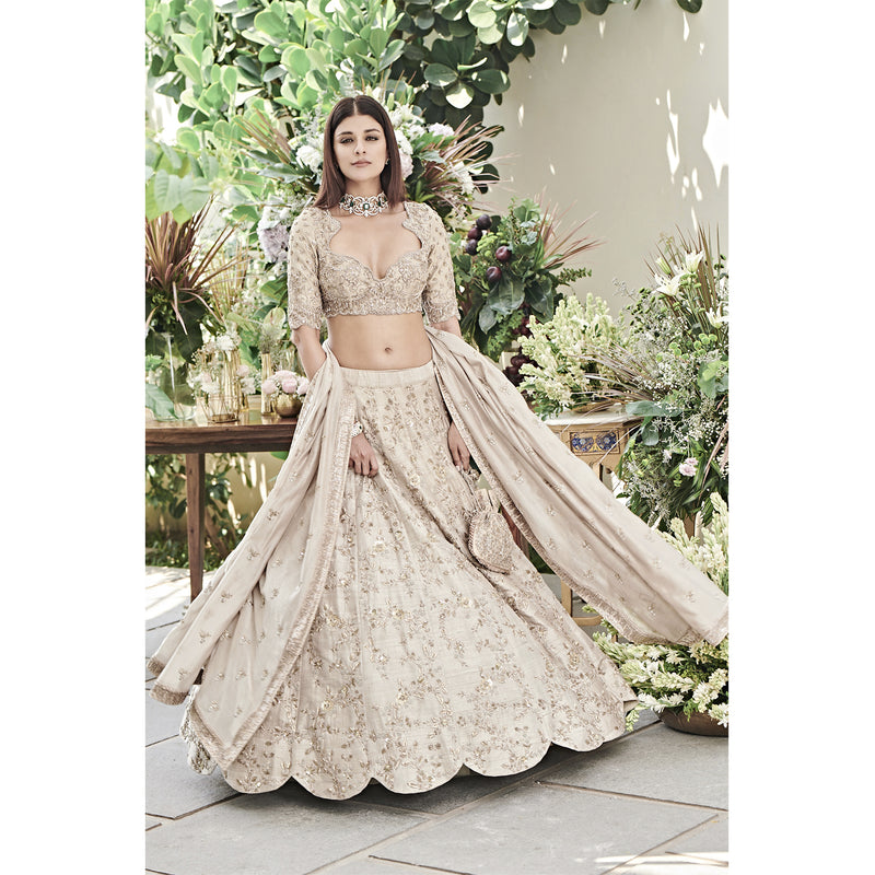 Ivory Lehenga