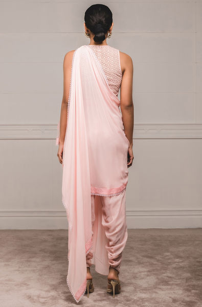 Draped Dhoti Saree