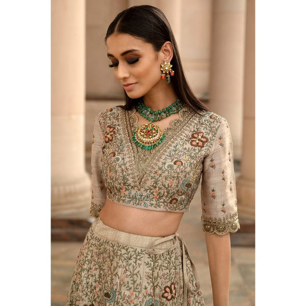 Embroidered Lehenga Set