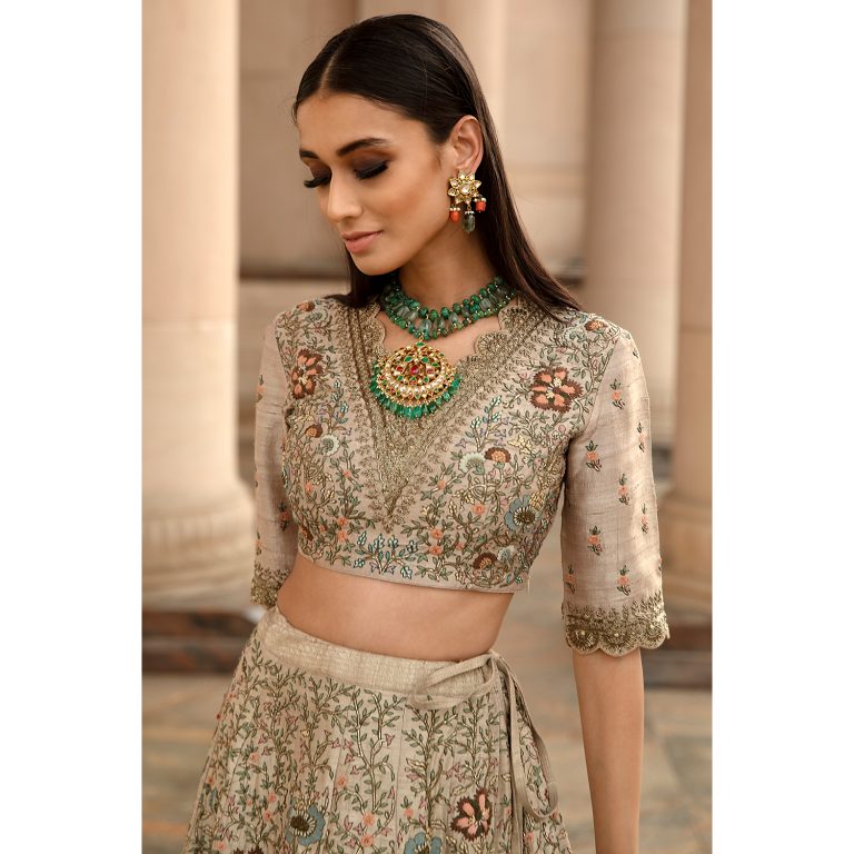 Embroidered Lehenga Set