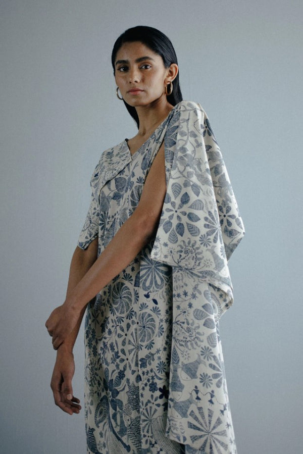 Bengal Tales Draped Dress