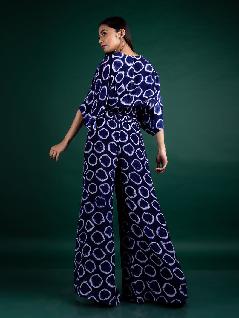 Kaftan Top & a-line Pants Set