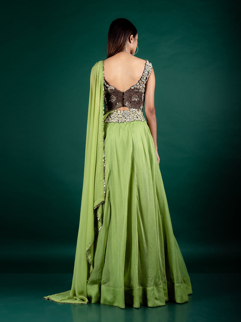Lehenga With Blouse Set