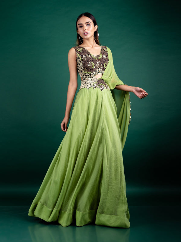 Lehenga With Blouse Set