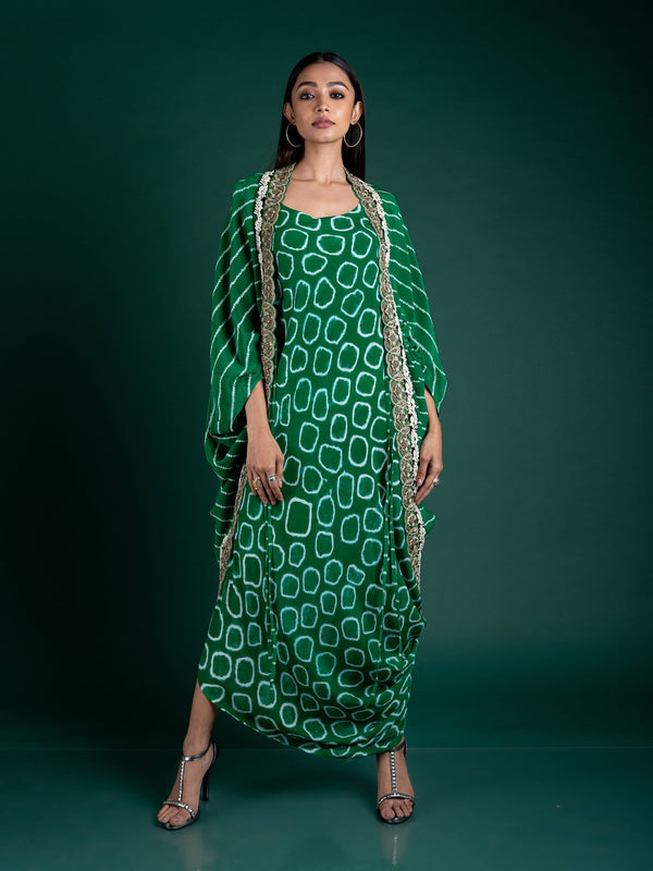 Gather Kite Jacket With Sack Dress