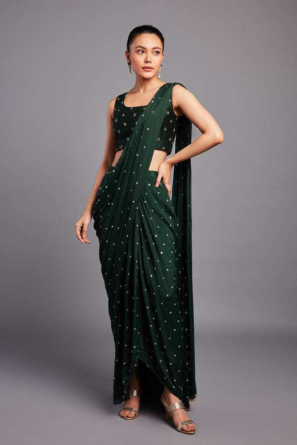 Amayra Jacket Saree Set