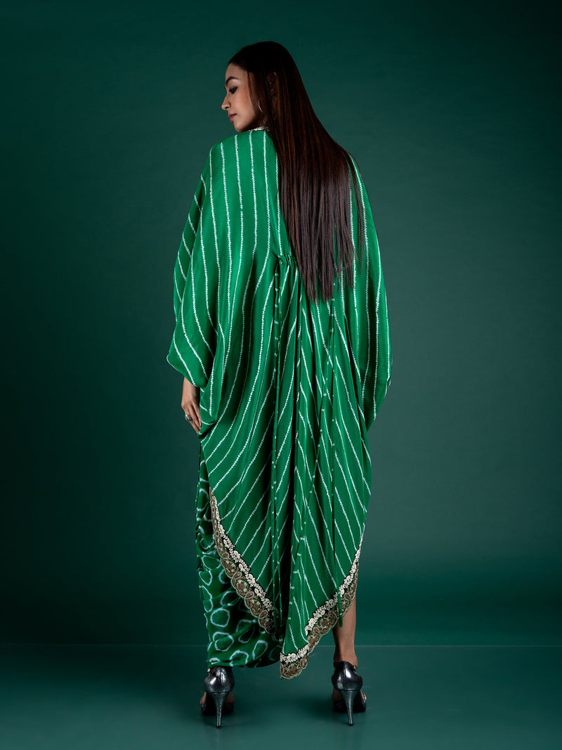 Gather Kite Jacket With Sack Dress