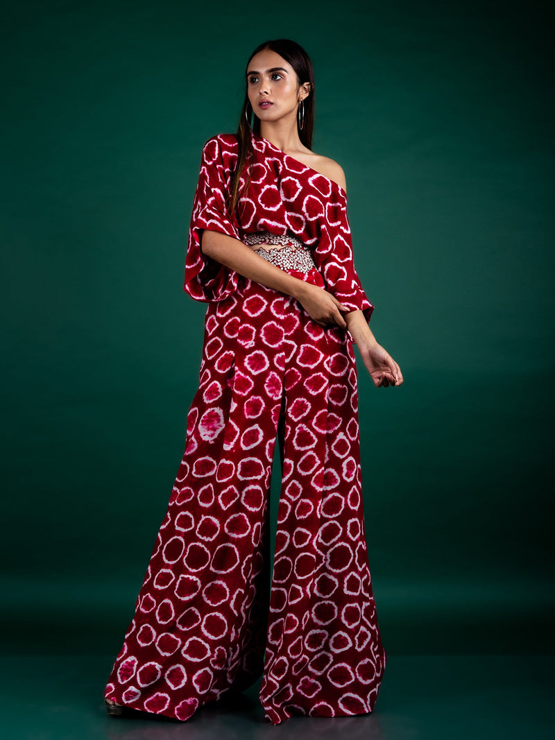 Off-shoulder Top & Pants Set