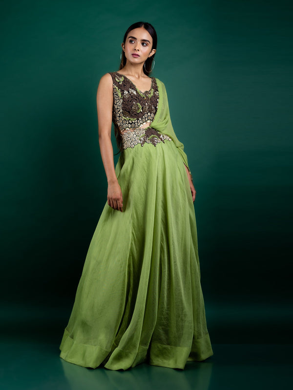 Lehenga With Blouse Set
