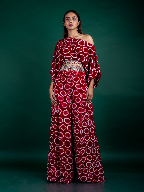 Off-shoulder Top & Pants Set
