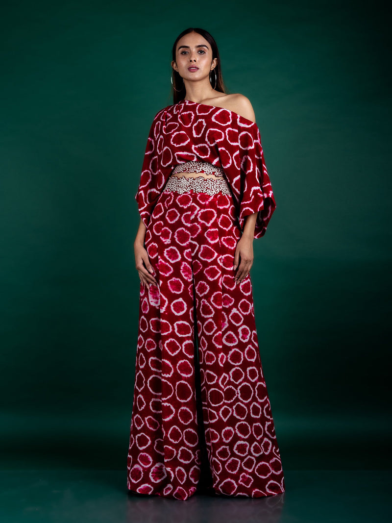 Off-shoulder Top & Pants Set