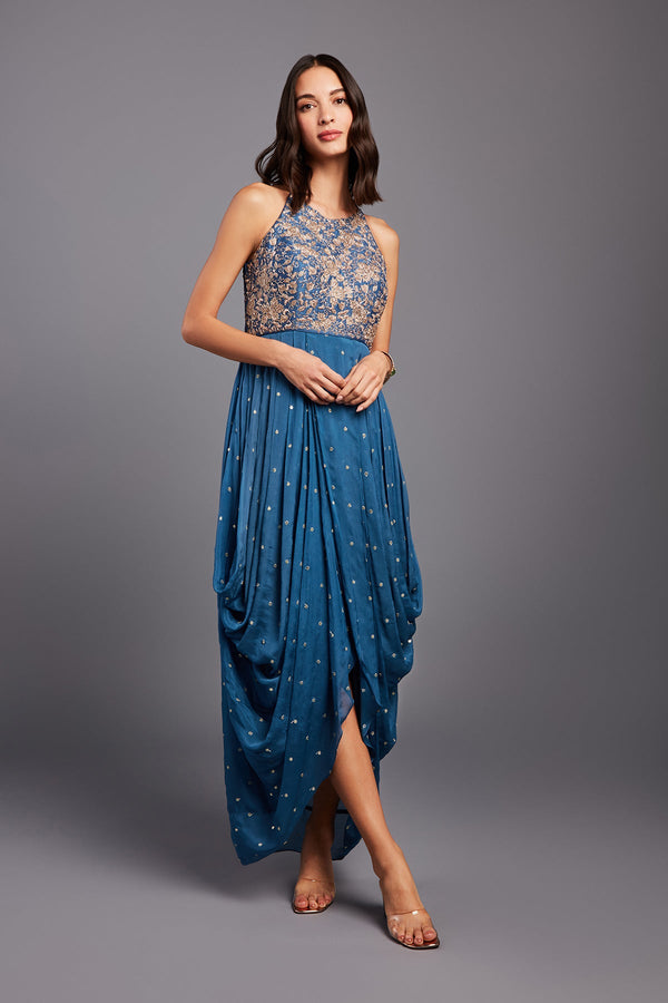 Mehek Drape Dress