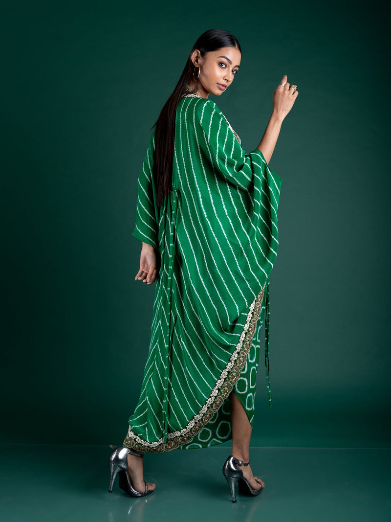 Gather Kite Jacket With Sack Dress